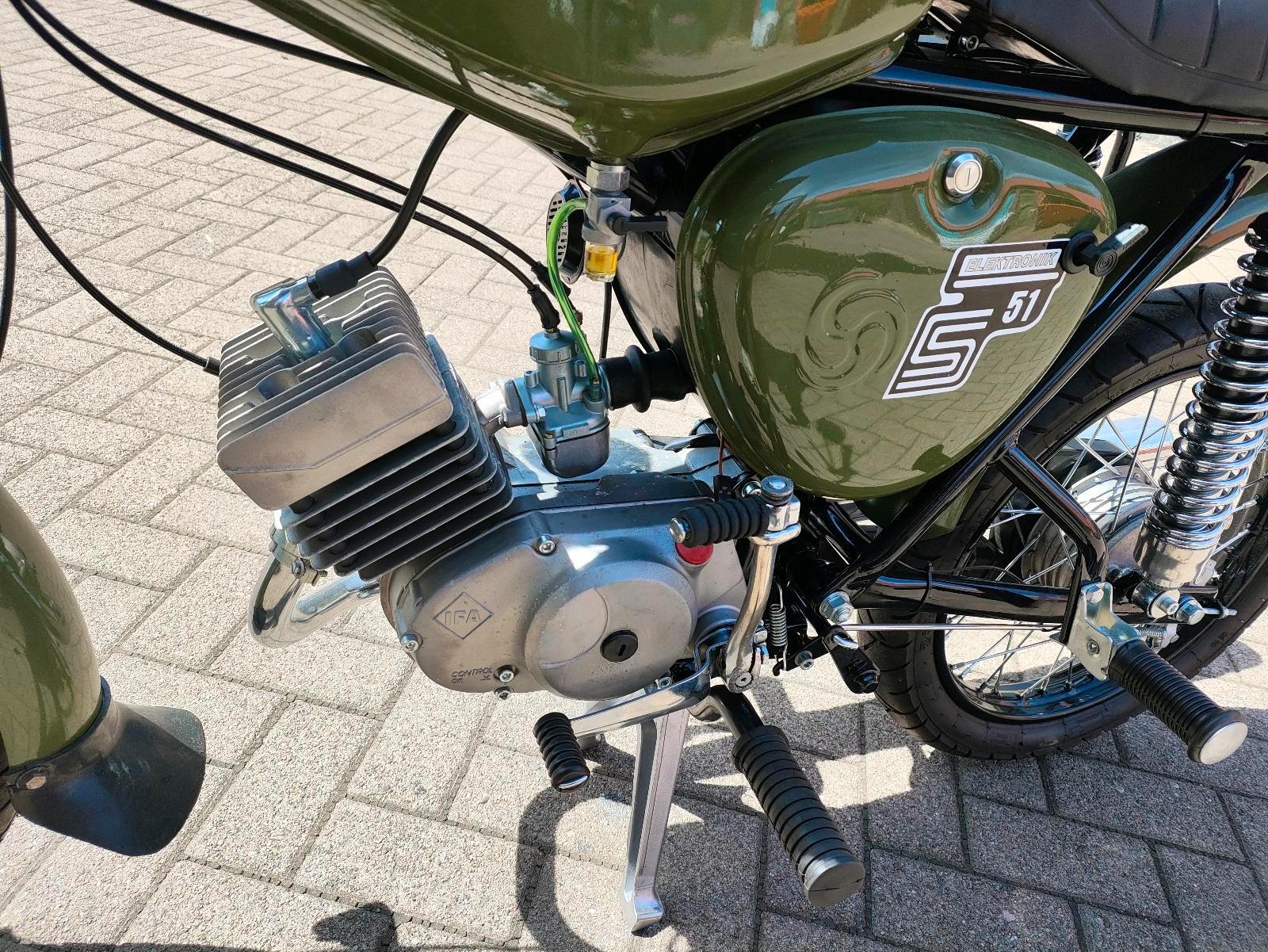 Simson S51 Armeegrün BJ 1989 Fahrbereit - Image 4