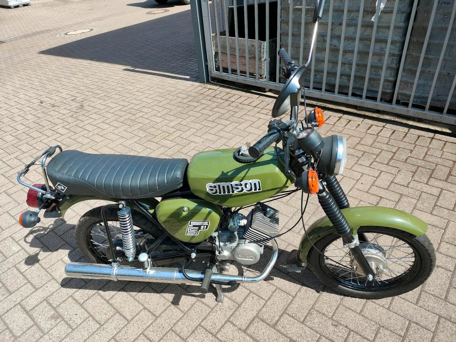 Simson S51 Armeegrün BJ 1989 Fahrbereit - Image 6