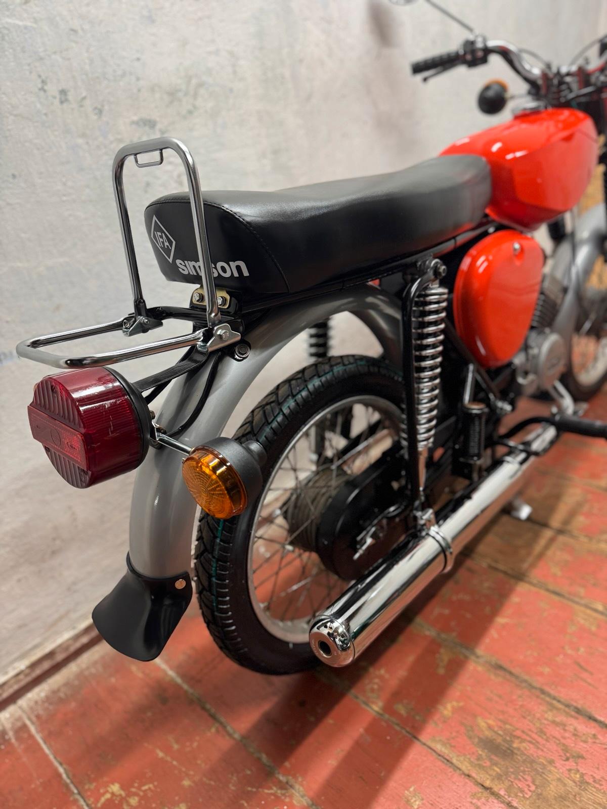 1987 Simson S51 4 Gang DDR 12V Vape KBA Papiere - Image 2