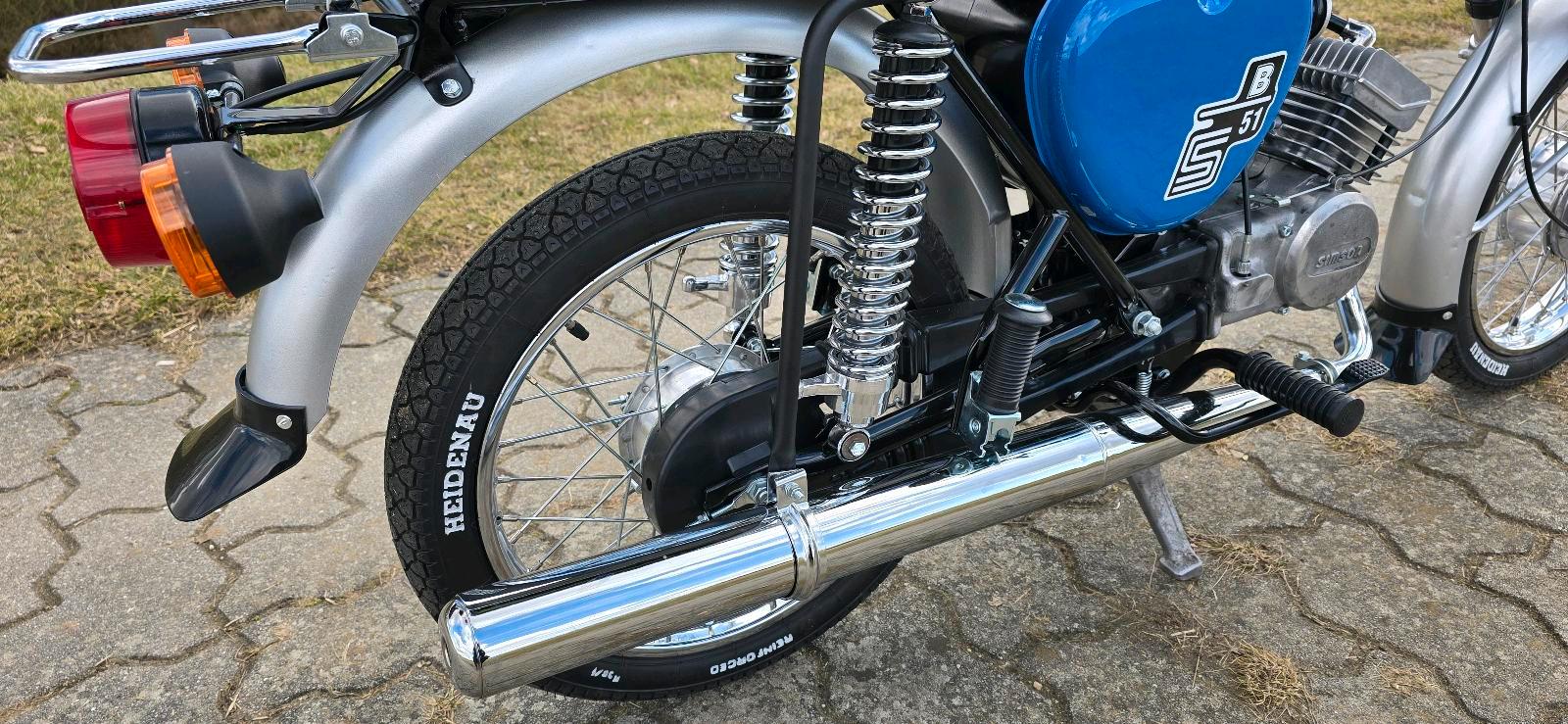 1983 Simson S51 Neuaufbau 4 Gang Vape Papiere - Image 2