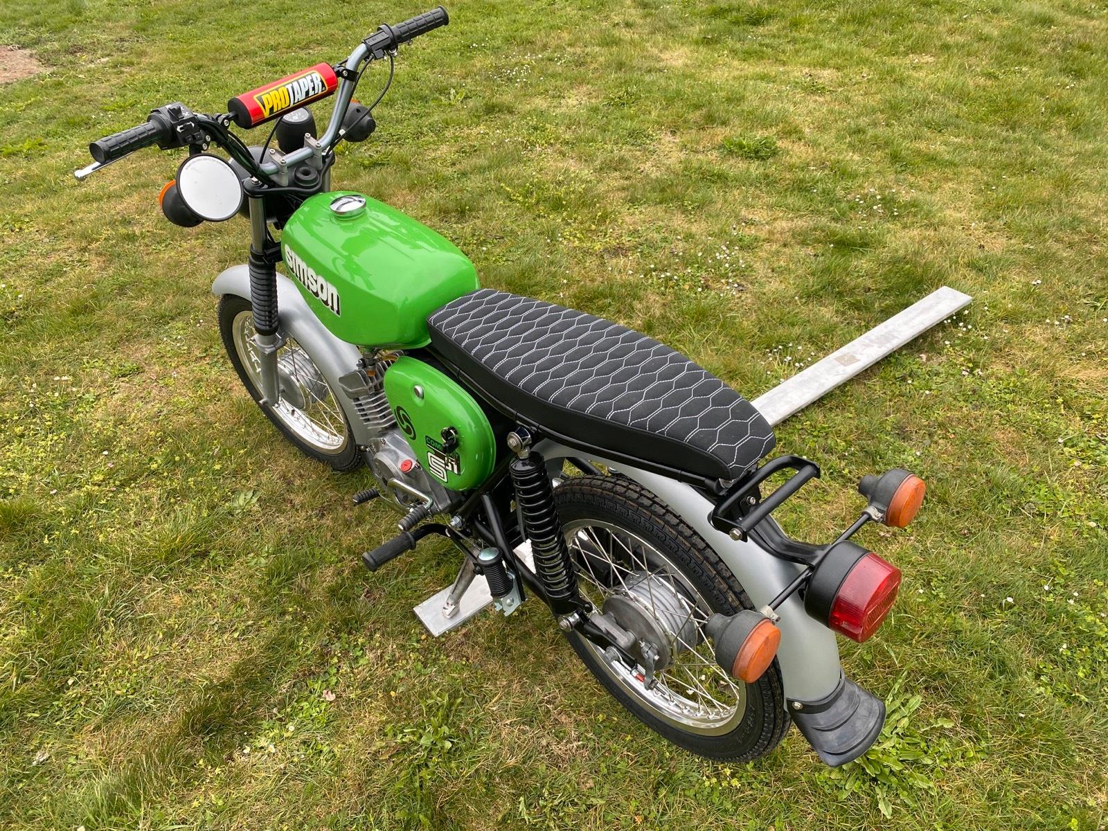 1989 Simson S51 KBA Papiere Neuaufbau - Image 6