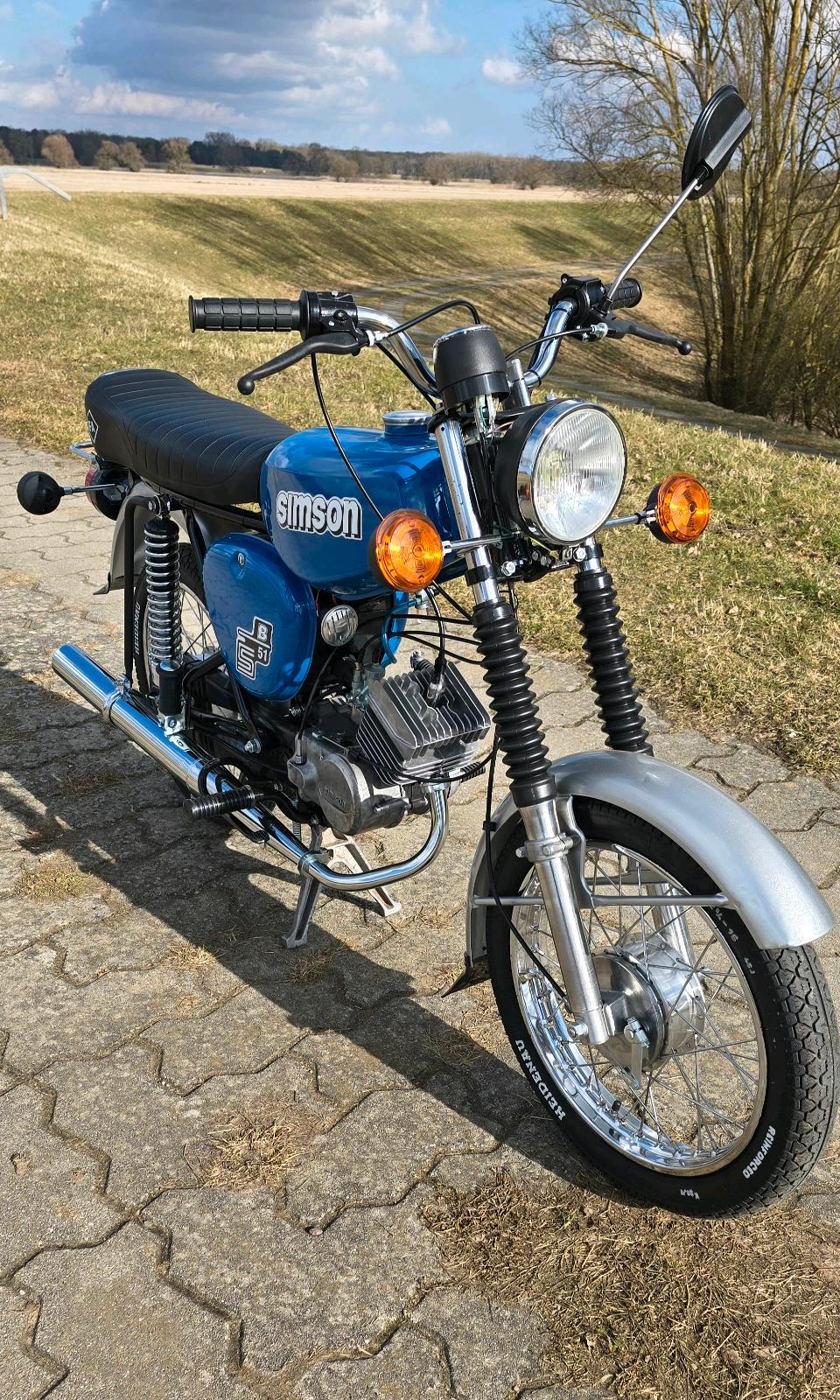 1983 Simson S51 Neuaufbau 4 Gang Vape Papiere - Image 11
