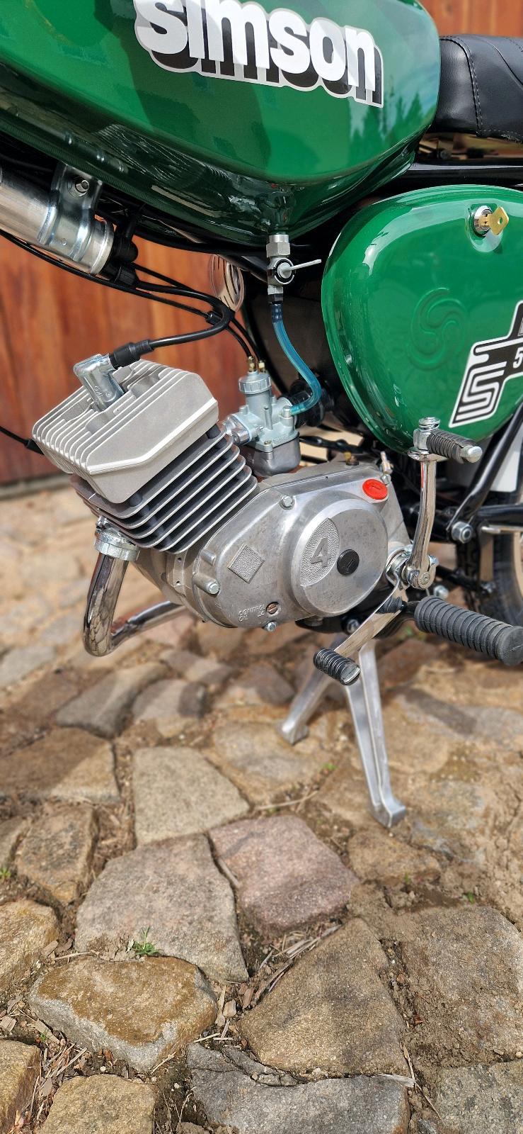 1987 Simson S51 4Gang Motor Papiere - Image 5