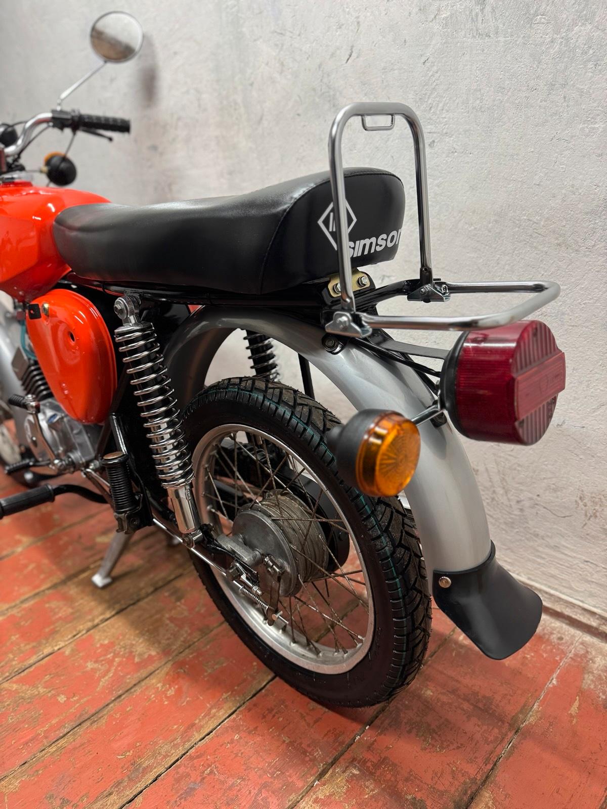 1987 Simson S51 4 Gang DDR 12V Vape KBA Papiere - Image 3