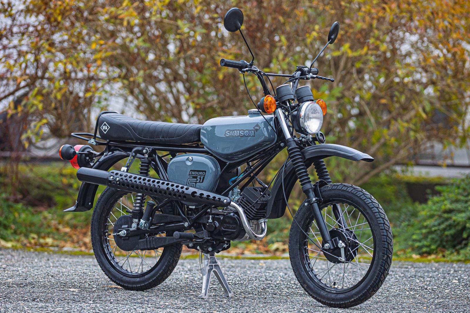 1988 SIMSON S51E NEU LUFTWAFFENGRAU PAPIERE DDR VAPE DZM