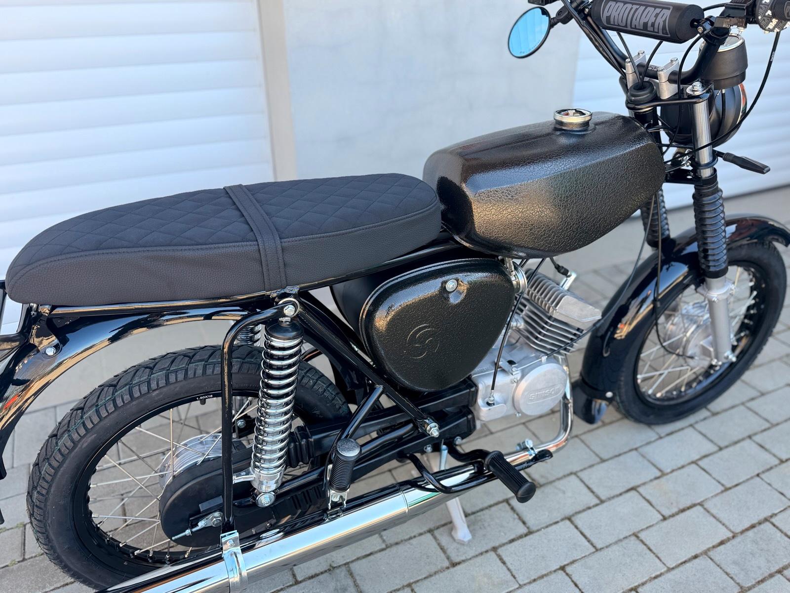 1987 Simson S51 Neuaufbau 4 Gang Vape Black Edition - Image 4