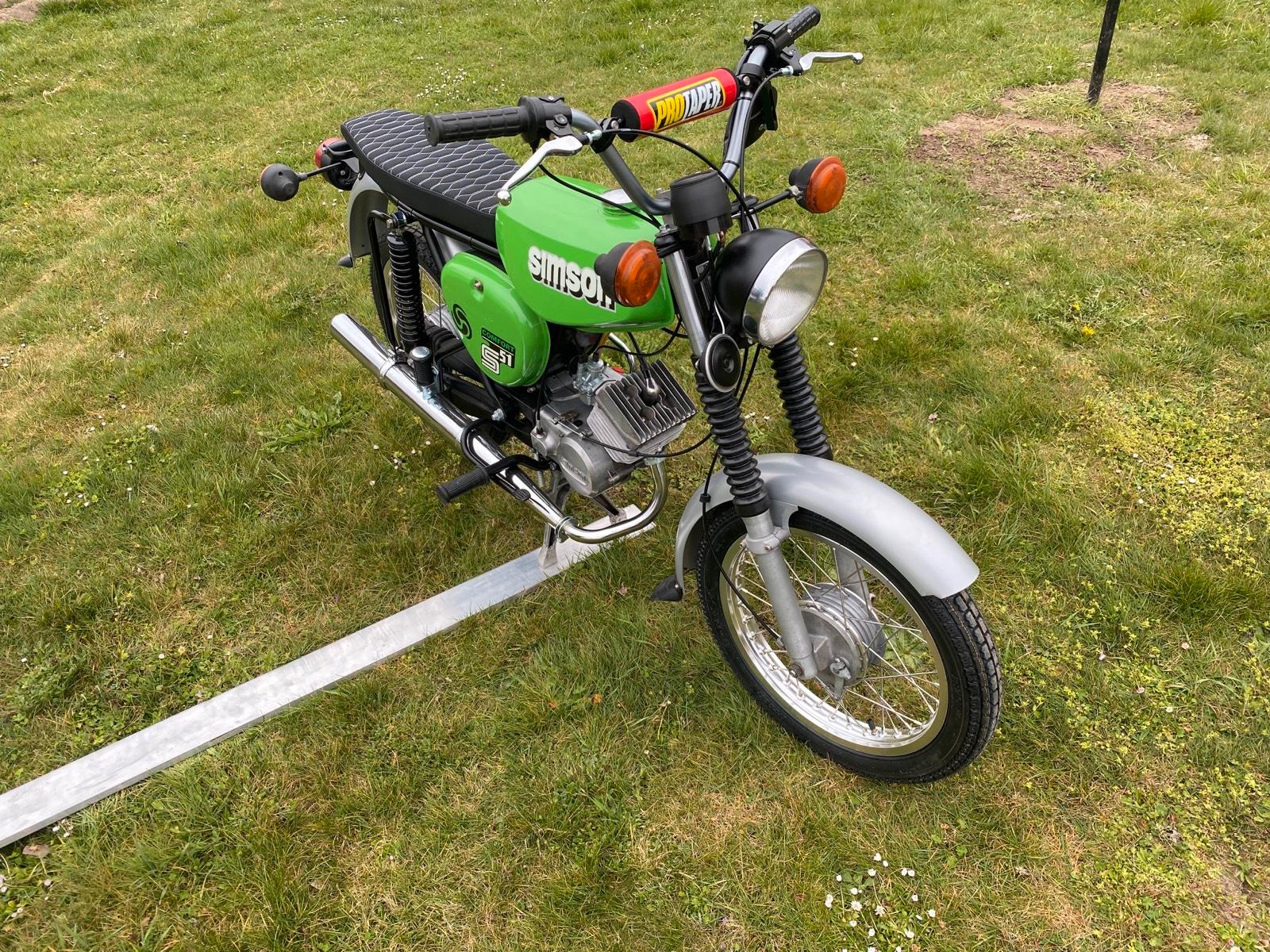 1989 Simson S51 KBA Papiere Neuaufbau - Image 4