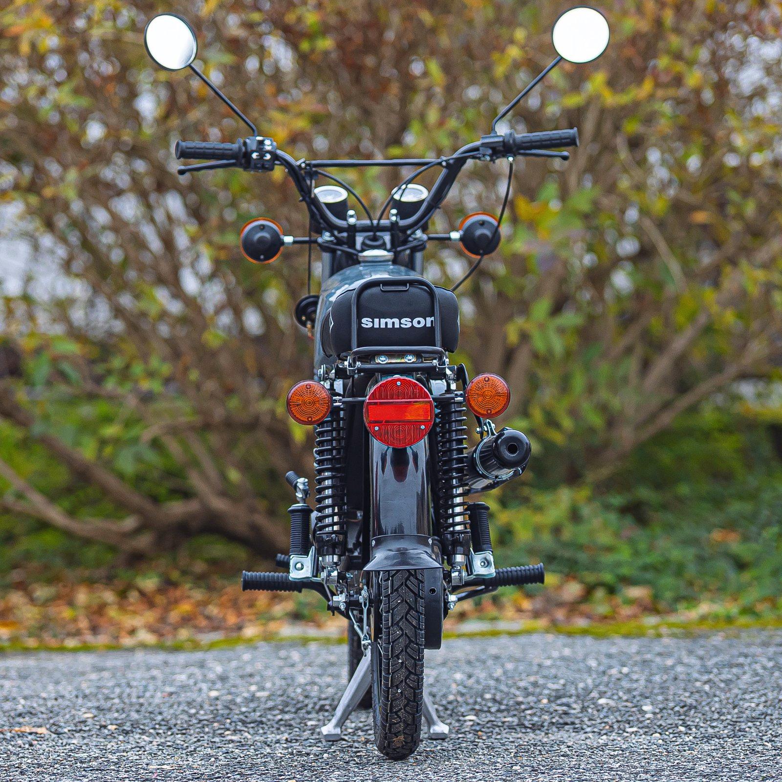 1988 SIMSON S51E NEU LUFTWAFFENGRAU PAPIERE DDR VAPE DZM - Image 4