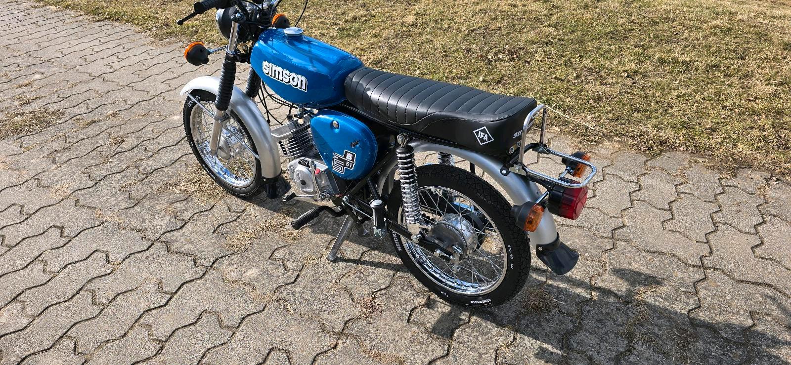 1983 Simson S51 Neuaufbau 4 Gang Vape Papiere - Image 5