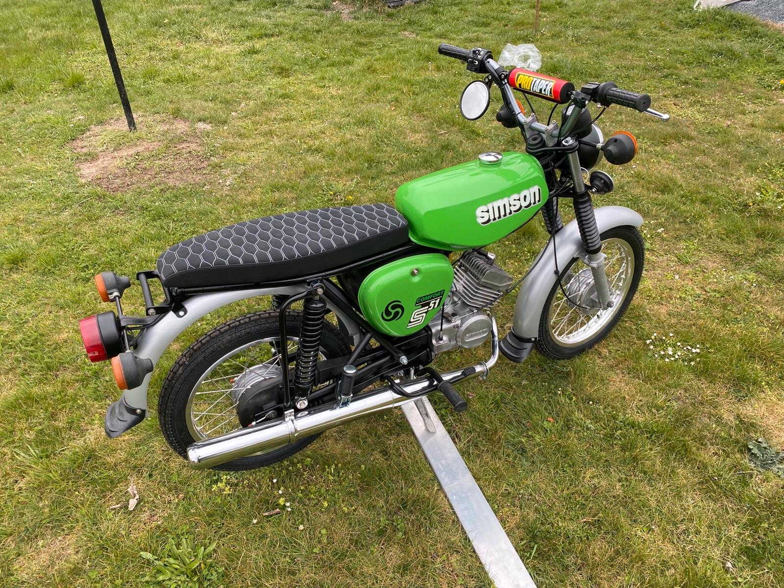 1989 Simson S51 KBA Papiere Neuaufbau - Image 7