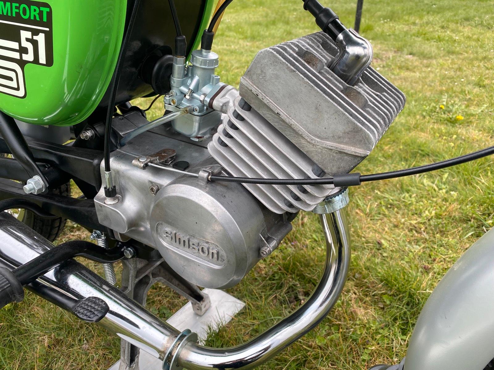 1989 Simson S51 KBA Papiere Neuaufbau - Image 9