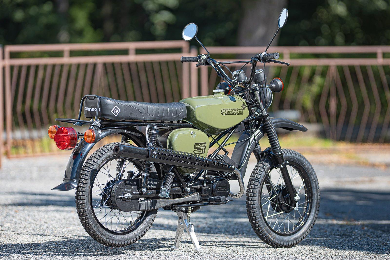 1988 SIMSON S51E DDR NEU VOLKSARMEEGRÜN PAPIERE VAPE DZM - Image 14