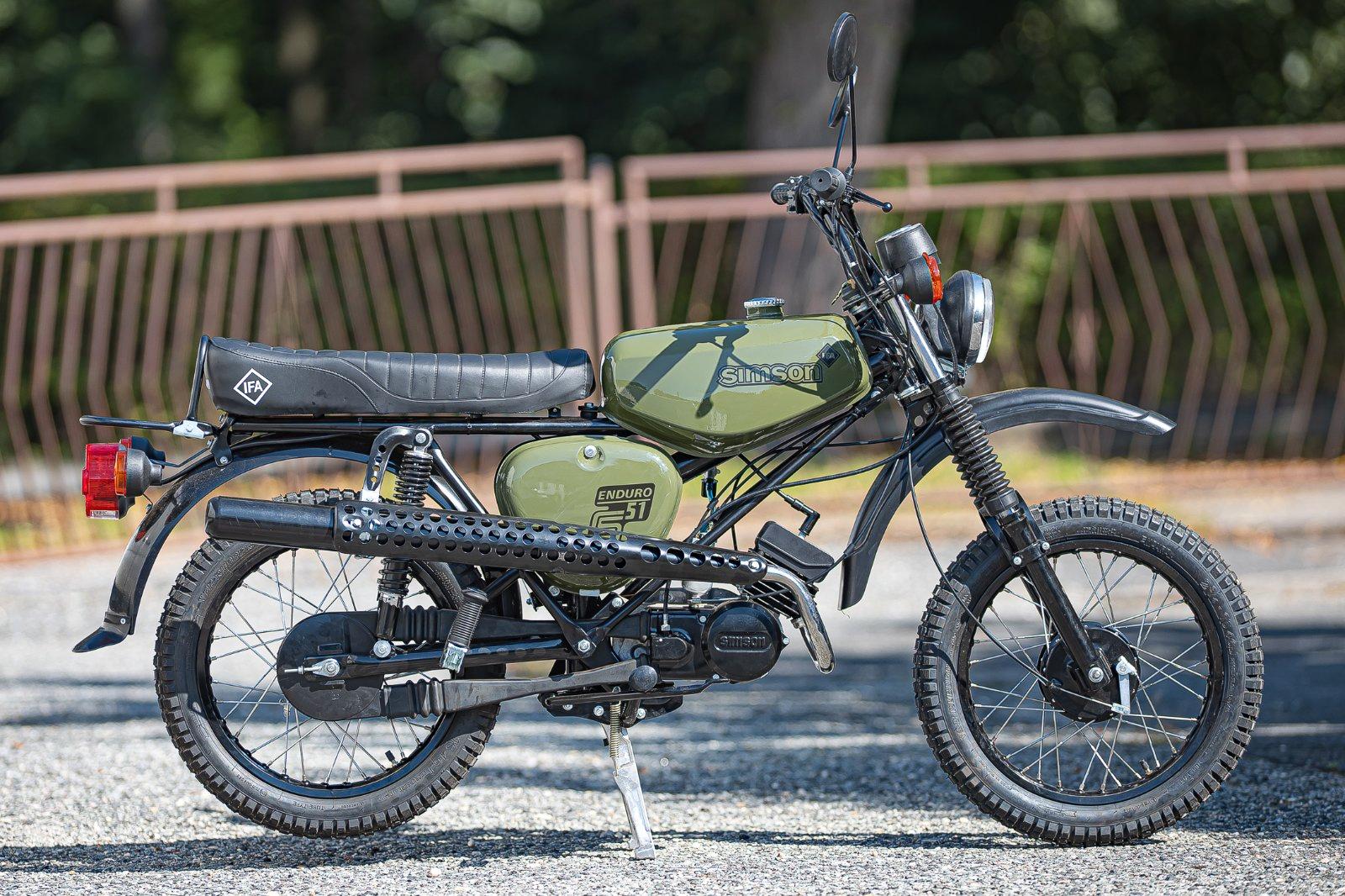 1988 SIMSON S51E DDR NEU VOLKSARMEEGRÜN PAPIERE VAPE DZM - Image 15