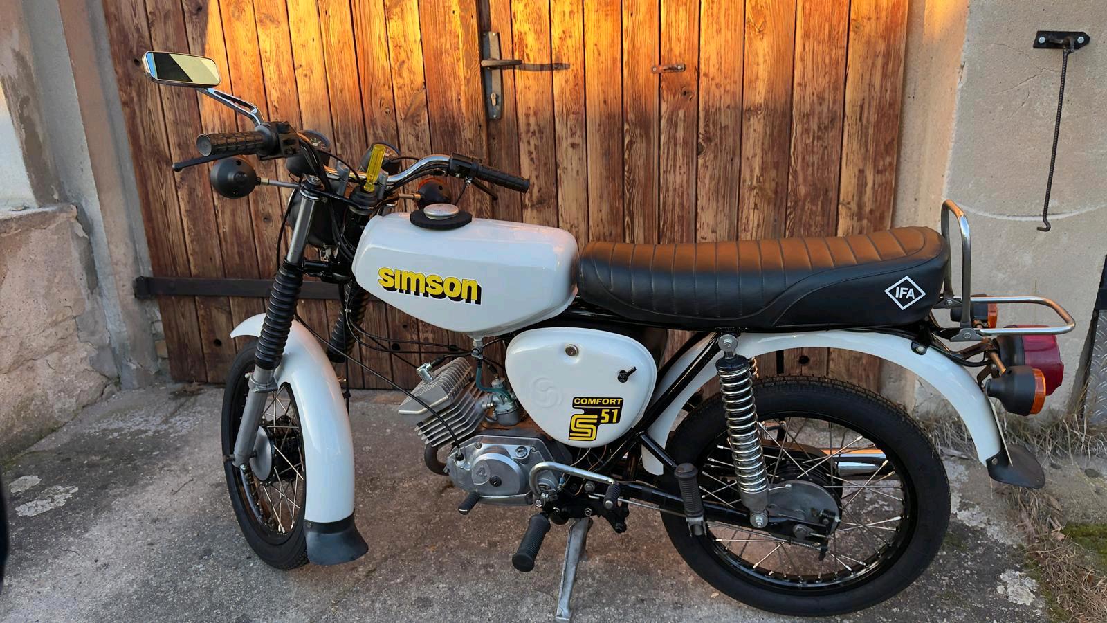 1984 Simson S51 Comfort 12V VAPE