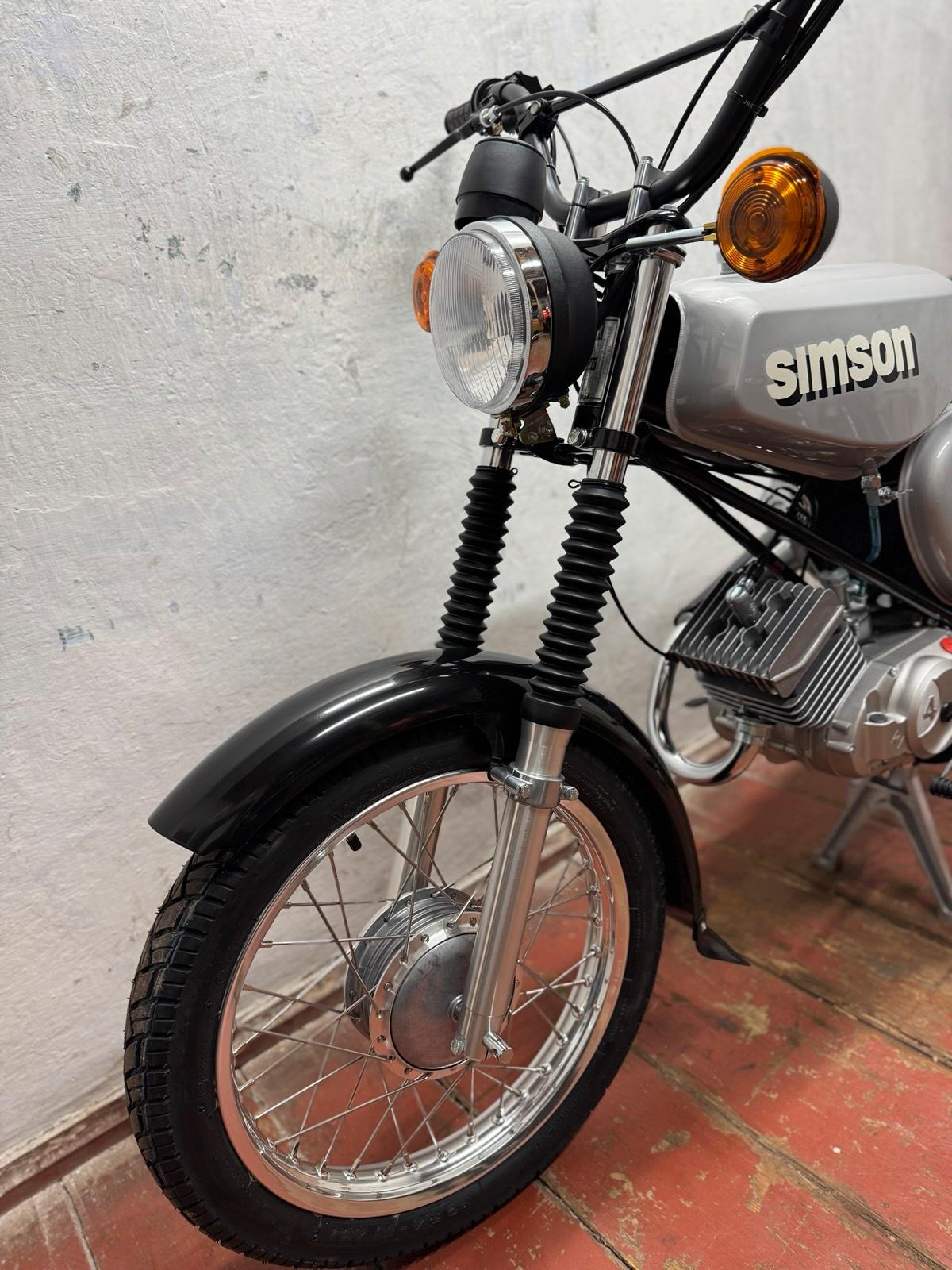 1989 Simson S51 Enduro 4 Gang Neuaufbau Papiere 12V Vape - Image 14