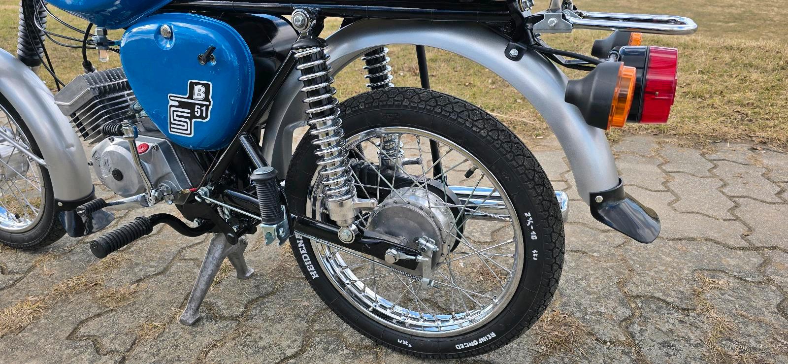 1983 Simson S51 Neuaufbau 4 Gang Vape Papiere - Image 15