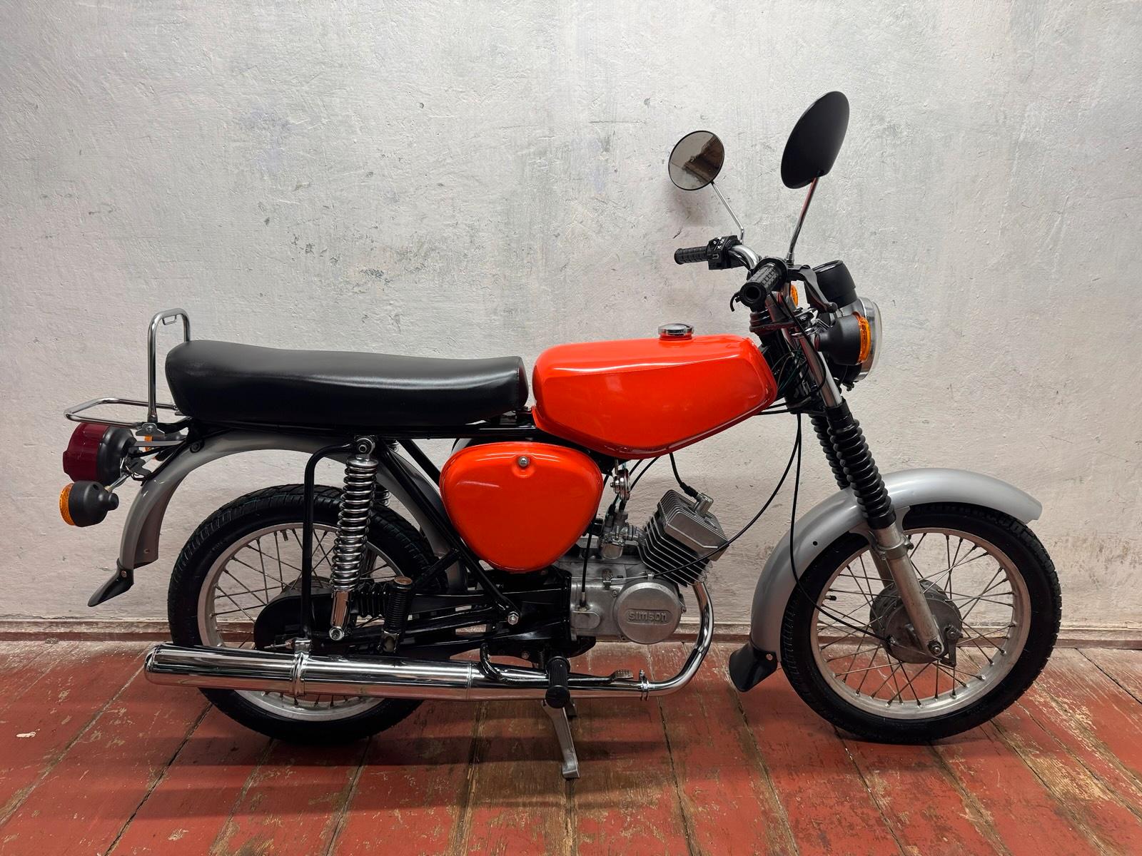 1987 Simson S51 4 Gang DDR 12V Vape KBA Papiere - Image 11