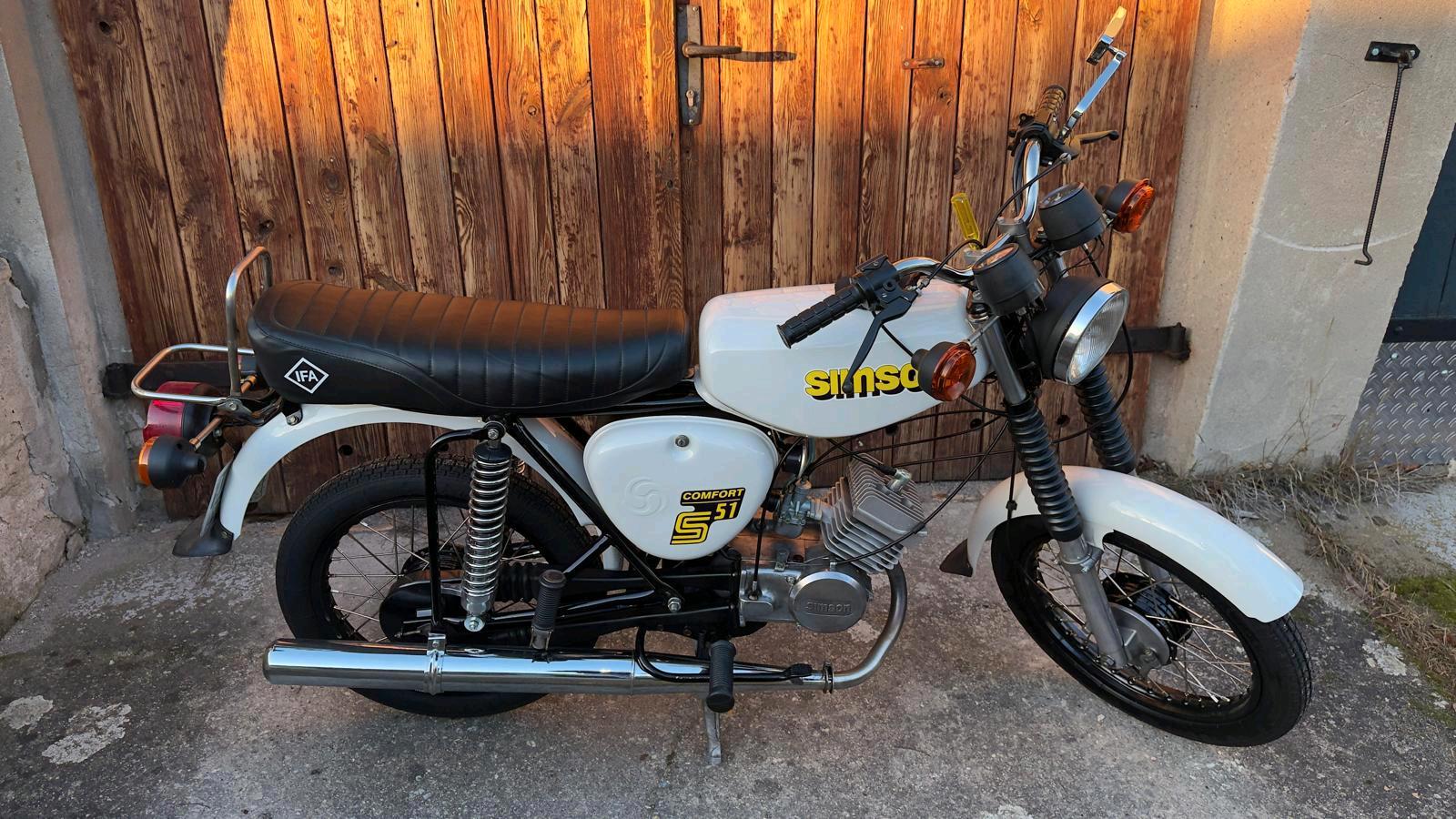 1984 Simson S51 Comfort 12V VAPE - Image 4