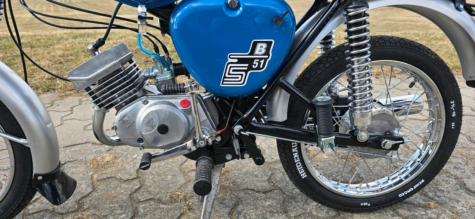 1983 Simson S51 Neuaufbau 4 Gang Vape Papiere - Image 20