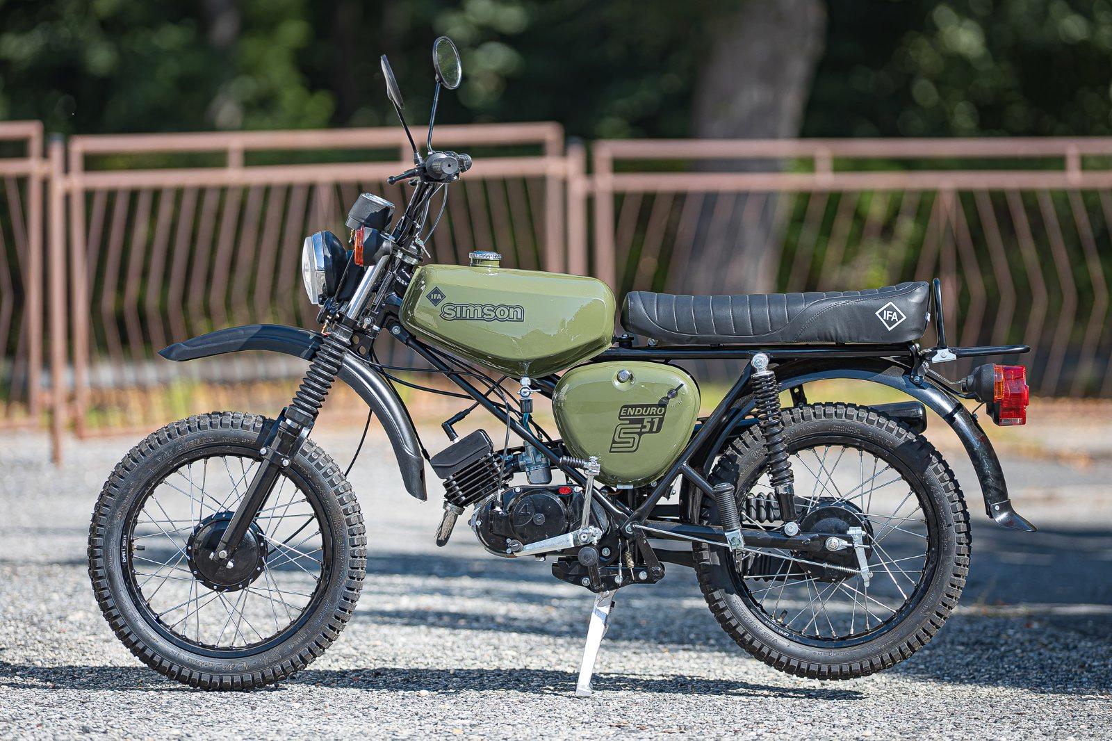 1988 SIMSON S51E DDR NEU VOLKSARMEEGRÜN PAPIERE VAPE DZM - Image 18