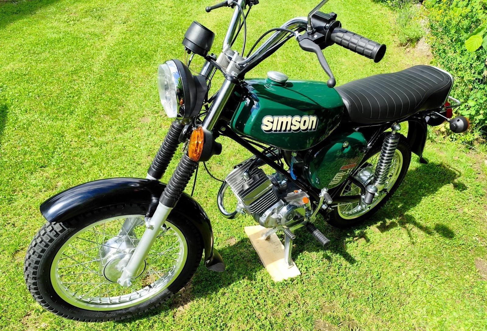 1985 Simson S51 Enduro Alles Neu, 60 km/h Papiere, Neuer Motor, Vape - Image 4