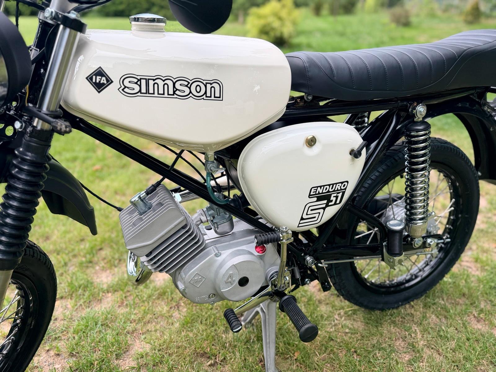 1989 Simson S51 Enduro Neuaufbau 4 Gang Vape „Style Edition“ - Image 7