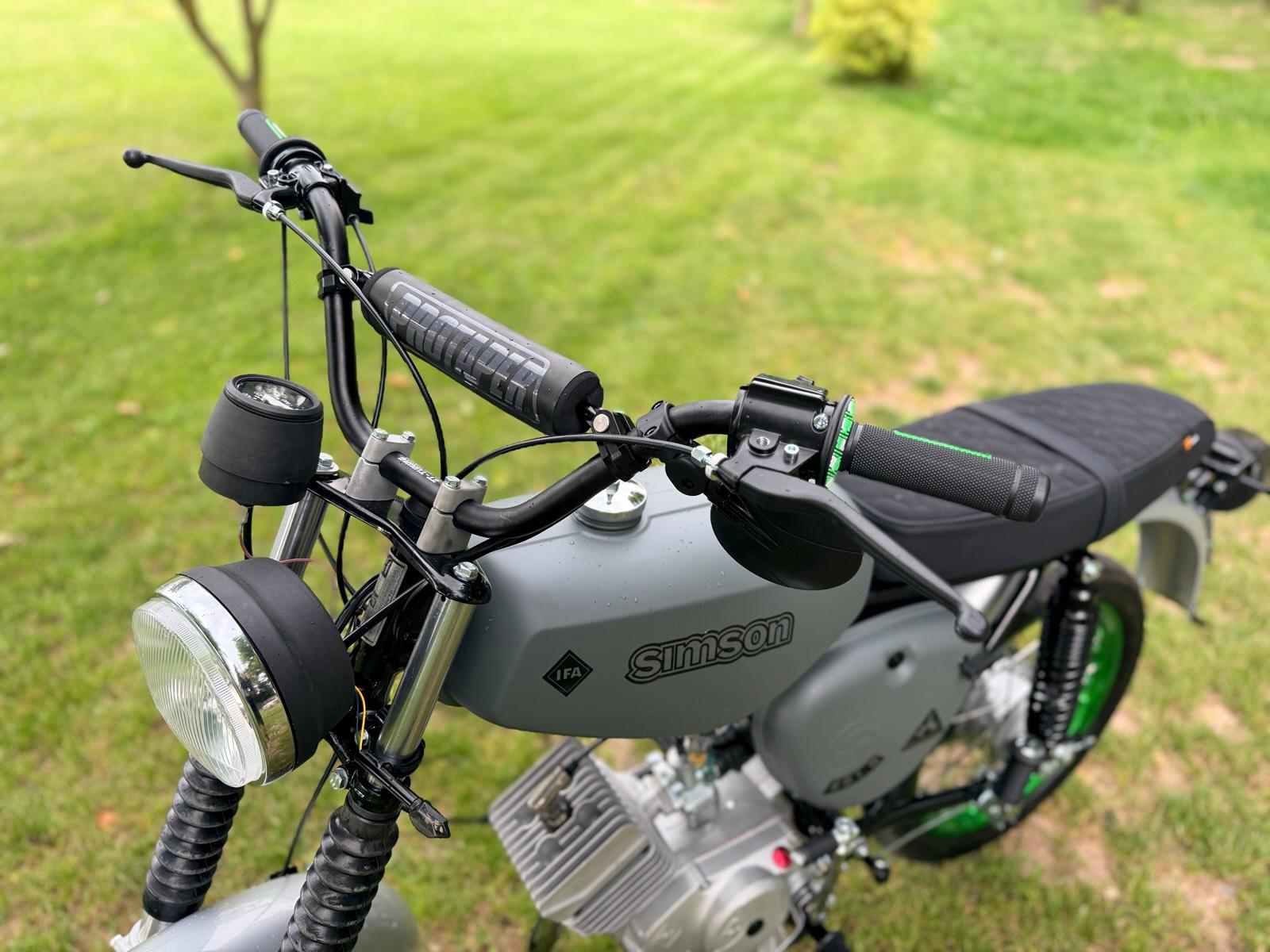 1989 Simson S51 Neuaufbau 4 Gang Vape DDR Papiere „Green Edition“ - Image 5