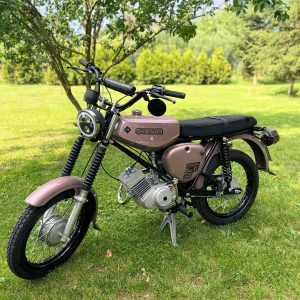 1989 Simson S51 Enduro Neuaufbau 4 Gang Vape KBA „Frozen Berry“