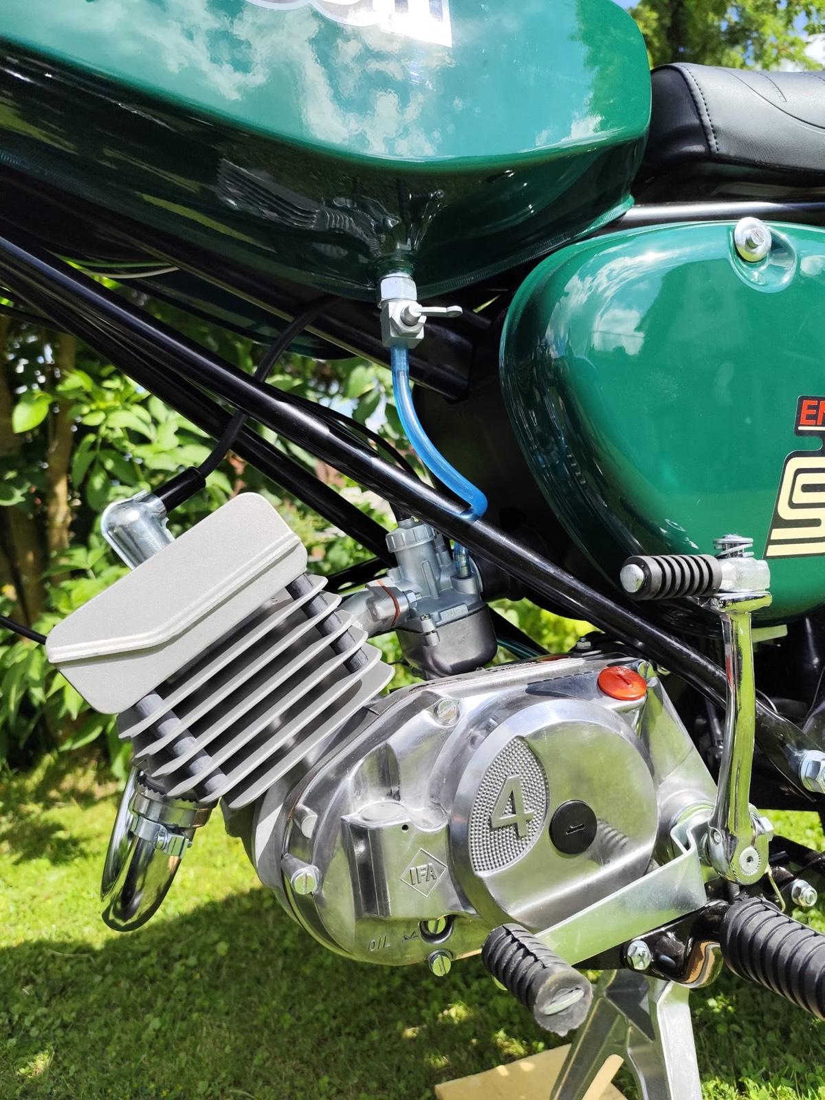 1985 Simson S51 Enduro Alles Neu, 60 km/h Papiere, Neuer Motor, Vape - Image 9