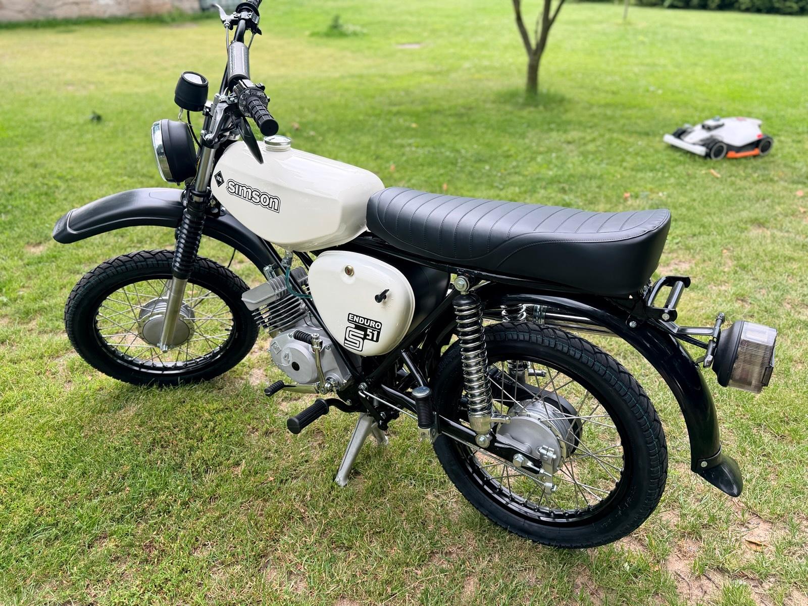 1989 Simson S51 Enduro Neuaufbau 4 Gang Vape „Style Edition“ - Image 4