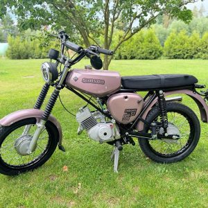 1989 Simson S51 Enduro Neuaufbau 4 Gang Vape KBA „Frozen Berry“