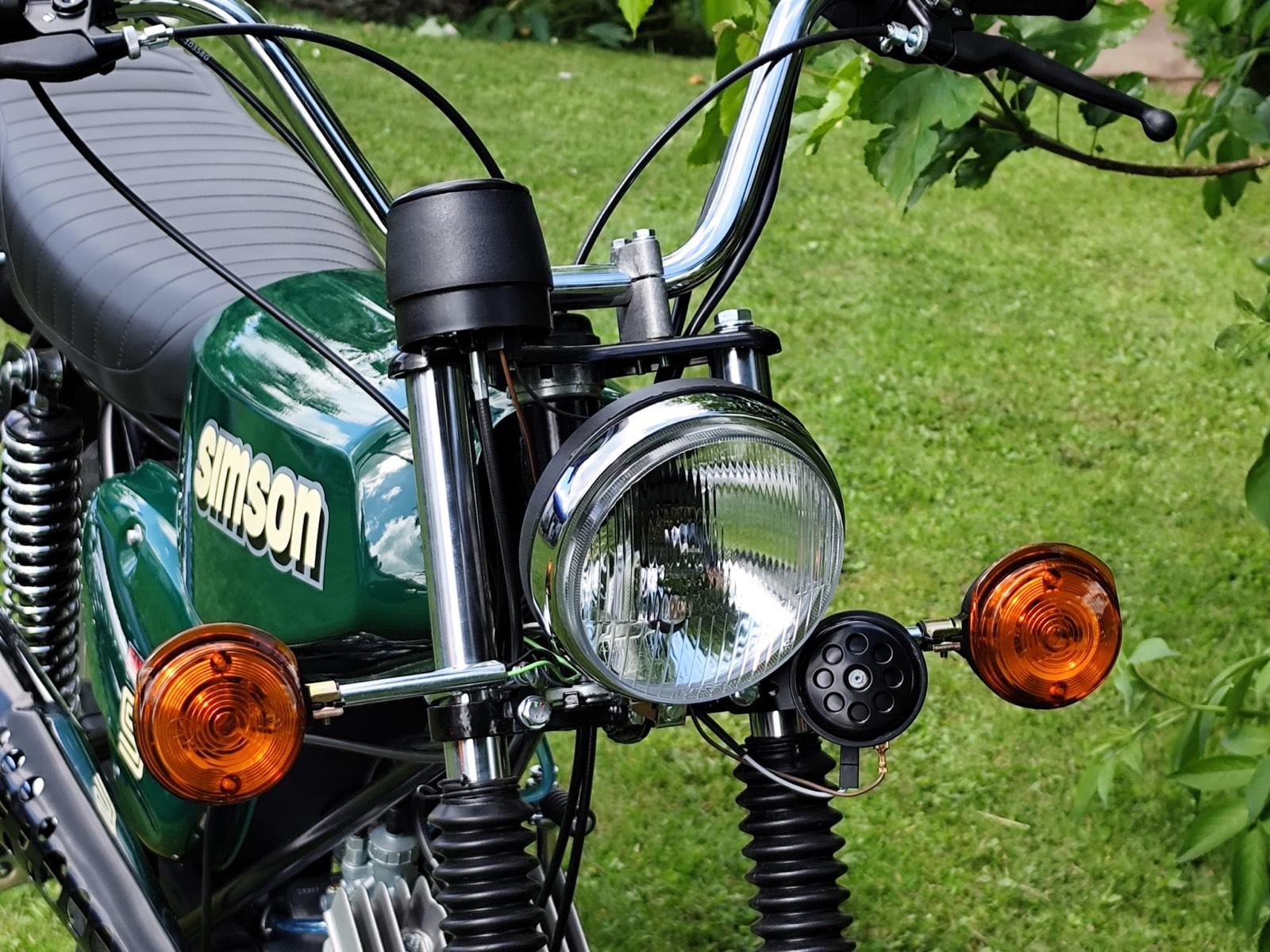 1985 Simson S51 Enduro Alles Neu, 60 km/h Papiere, Neuer Motor, Vape - Image 7