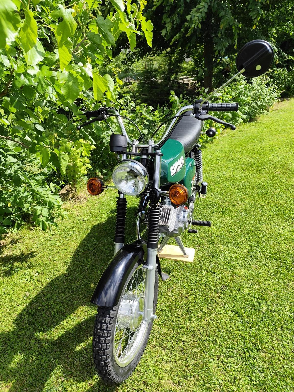 1985 Simson S51 Enduro Alles Neu, 60 km/h Papiere, Neuer Motor, Vape - Image 8