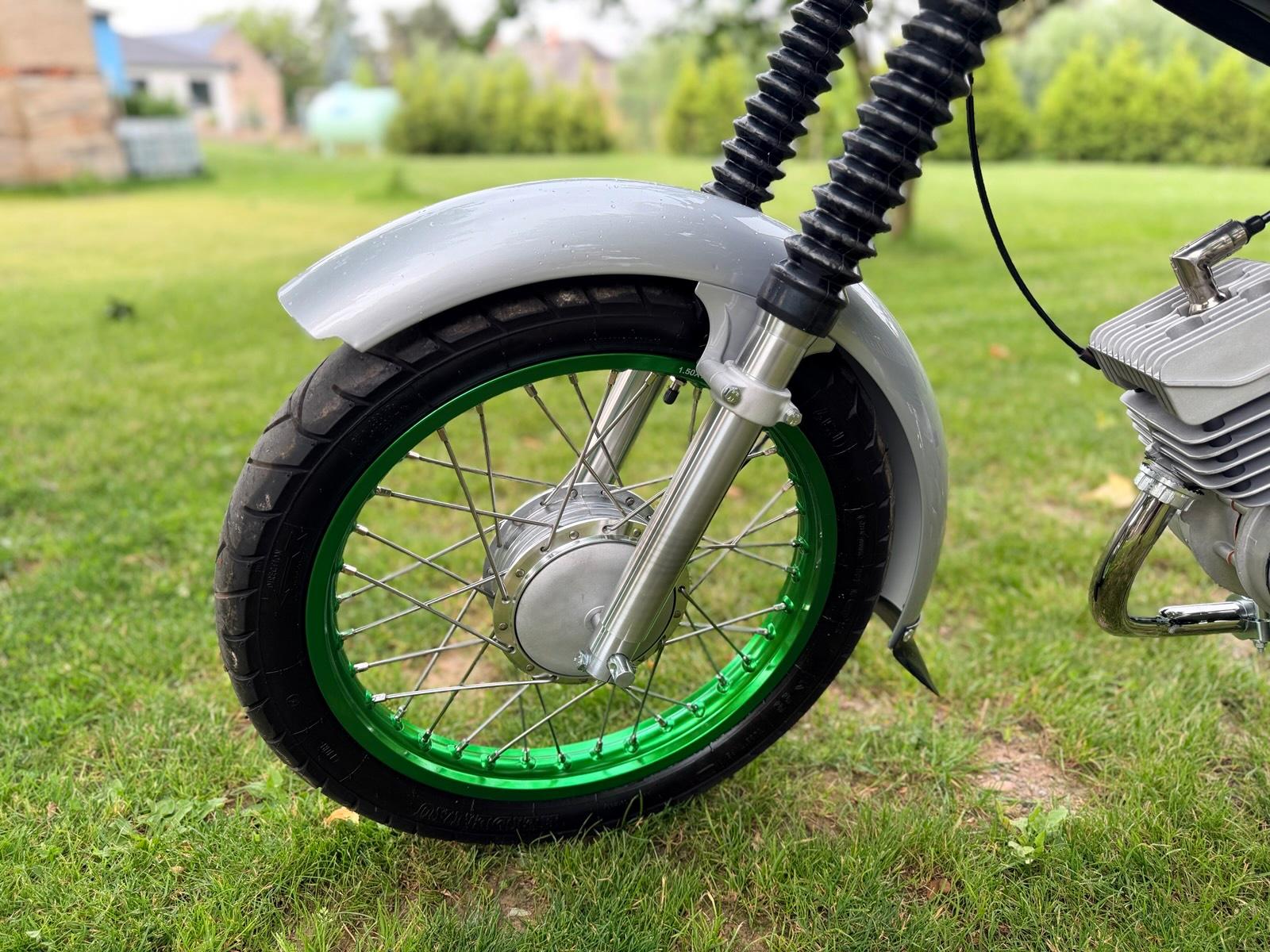1989 Simson S51 Neuaufbau 4 Gang Vape DDR Papiere „Green Edition“ - Image 3
