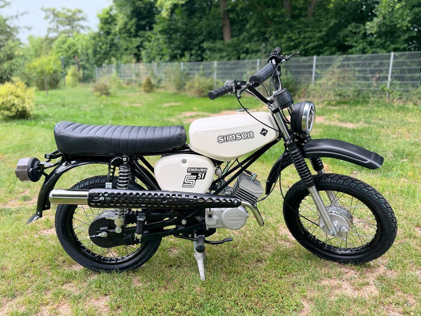 1989 Simson S51 Enduro Neuaufbau 4 Gang Vape „Style Edition“ - Image 5