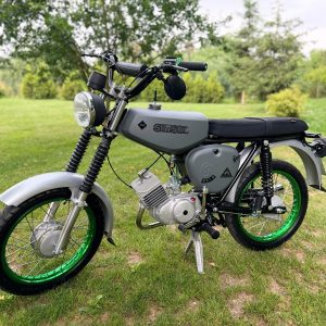1989 Simson S51 Neuaufbau 4 Gang Vape DDR Papiere „Green Edition“