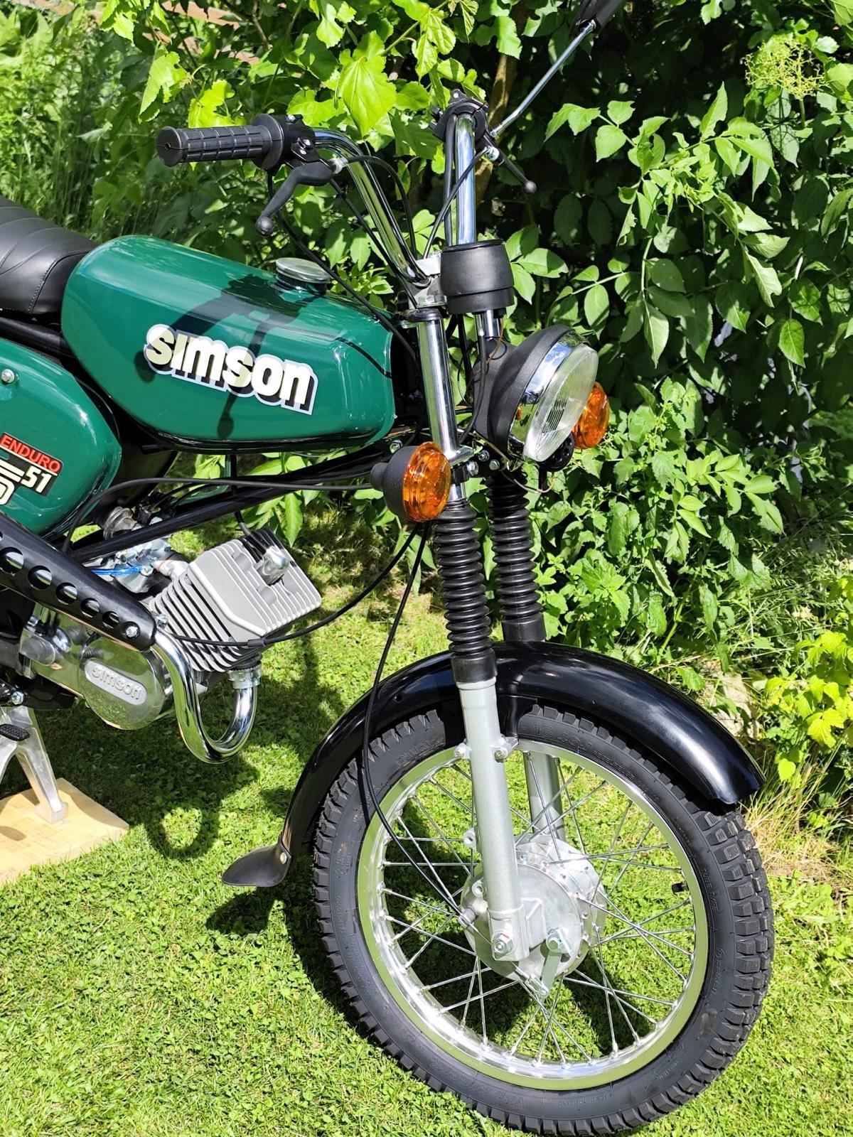 1985 Simson S51 Enduro Alles Neu, 60 km/h Papiere, Neuer Motor, Vape - Image 13