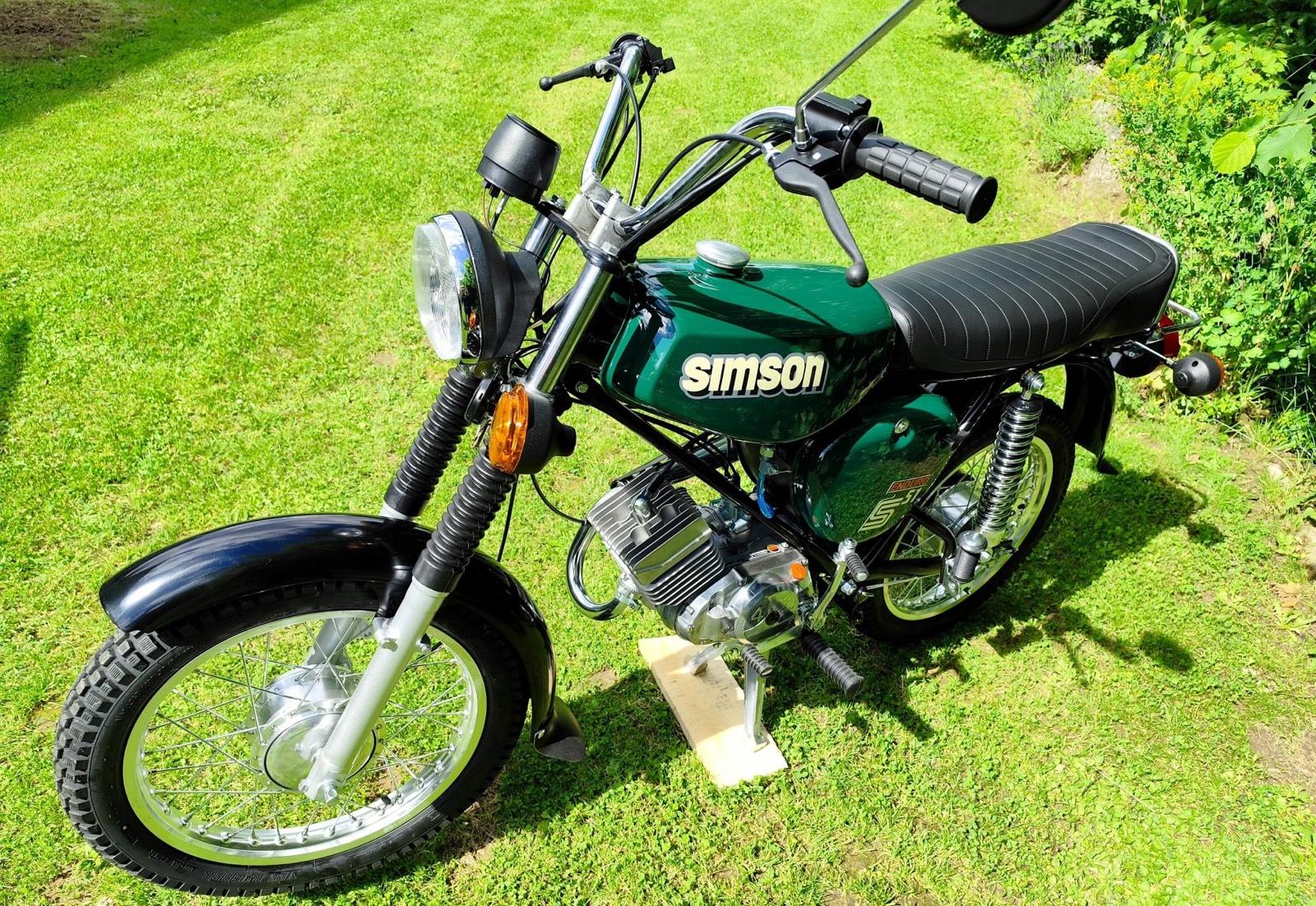 1985 Simson S51 Enduro Alles Neu, 60 km/h Papiere, Neuer Motor, Vape - Image 15